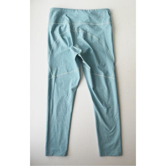 Outdoor Voices 3/4 Warmup High Rise Leggings Pool Blue - Picture 5 of 6